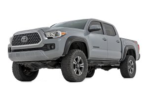 Toyota Tacoma Fender Flares - Rough Country - Sport - 8W7 Blue Crush - '16-'23